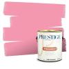 imagePRESTIGE Paints Interior Paint and Primer In One 1Gallon Flat Comparable Match of Valspar Cosmic PinkFlower Girl