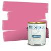 imagePRESTIGE Paints Interior Paint and Primer In One 1Gallon Flat Comparable Match of Valspar Cosmic PinkFrosty Berry