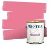 imagePRESTIGE Paints Interior Paint and Primer In One 1Gallon Flat Comparable Match of Valspar Cosmic PinkGrand Hotel Geranium Pink