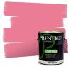 imagePRESTIGE Paints Interior Paint and Primer In One 1Gallon Flat Comparable Match of Valspar Cosmic PinkGrand Hotel Geranium Pink