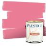 imagePRESTIGE Paints Interior Paint and Primer In One 1Gallon Flat Comparable Match of Valspar Cosmic PinkGrand Hotel Geranium Pink
