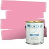 imagePRESTIGE Paints Interior Paint and Primer In One 1Gallon Flat Comparable Match of Valspar Cosmic PinkHarmonious Rose