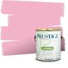 imagePRESTIGE Paints Interior Paint and Primer In One 1Gallon Flat Comparable Match of Valspar Cosmic PinkHushed Rose