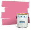 imagePRESTIGE Paints Interior Paint and Primer In One 1Gallon Flat Comparable Match of Valspar Cosmic PinkIced Berry