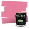 imagePRESTIGE Paints Interior Paint and Primer In One 1Gallon Flat Comparable Match of Valspar Cosmic PinkIced Berry