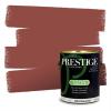 imagePRESTIGE Paints Interior Paint and Primer In One 1Gallon Flat Comparable Match of Valspar Cosmic PinkLa Fonda Antique Red