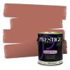 imagePRESTIGE Paints Interior Paint and Primer In One 1Gallon Flat Comparable Match of Valspar Cosmic PinkLa Fonda Tile Red