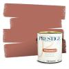 imagePRESTIGE Paints Interior Paint and Primer In One 1Gallon Flat Comparable Match of Valspar Cosmic PinkLa Fonda Tile Red