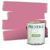 imagePRESTIGE Paints Interior Paint and Primer In One 1Gallon Flat Comparable Match of Valspar Cosmic PinkPeruvian Pom Pom
