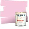 imagePRESTIGE Paints Interior Paint and Primer In One 1Gallon Flat Comparable Match of Valspar Cosmic PinkPink Destiny