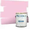 imagePRESTIGE Paints Interior Paint and Primer In One 1Gallon Flat Comparable Match of Valspar Cosmic PinkPink Destiny