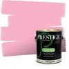 imagePRESTIGE Paints Interior Paint and Primer In One 1Gallon Flat Comparable Match of Valspar Cosmic PinkPink Flutter