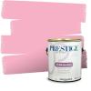 imagePRESTIGE Paints Interior Paint and Primer In One 1Gallon Flat Comparable Match of Valspar Cosmic PinkPink Flutter