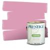 imagePRESTIGE Paints Interior Paint and Primer In One 1Gallon Flat Comparable Match of Valspar Cosmic PinkPolka Pink
