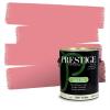 imagePRESTIGE Paints Interior Paint and Primer In One 1Gallon Flat Comparable Match of Valspar Cosmic PinkPoppy Field