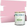 imagePRESTIGE Paints Interior Paint and Primer In One 1Gallon Flat Comparable Match of Valspar Cosmic PinkProm Pink