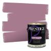imagePRESTIGE Paints Interior Paint and Primer In One 1Gallon Flat Comparable Match of Valspar Cosmic PinkPurple Plumage