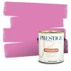 imagePRESTIGE Paints Interior Paint and Primer In One 1Gallon Flat Comparable Match of Valspar Cosmic PinkRaspberry Sorbet