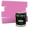 imagePRESTIGE Paints Interior Paint and Primer In One 1Gallon Flat Comparable Match of Valspar Cosmic PinkRaspberry Sorbet