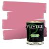 imagePRESTIGE Paints Interior Paint and Primer In One 1Gallon Flat Comparable Match of Valspar Cosmic PinkReflecting Rose