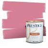 imagePRESTIGE Paints Interior Paint and Primer In One 1Gallon Flat Comparable Match of Valspar Cosmic PinkReflecting Rose