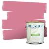 imagePRESTIGE Paints Interior Paint and Primer In One 1Gallon Flat Comparable Match of Valspar Cosmic PinkReflecting Rose