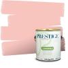 imagePRESTIGE Paints Interior Paint and Primer In One 1Gallon Flat Comparable Match of Valspar Cosmic PinkSalmon Bisque