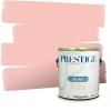 imagePRESTIGE Paints Interior Paint and Primer In One 1Gallon Flat Comparable Match of Valspar Cosmic PinkSalmon Bisque