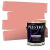 imagePRESTIGE Paints Interior Paint and Primer In One 1Gallon Flat Comparable Match of Valspar Cosmic PinkSalmon Rose