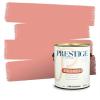 imagePRESTIGE Paints Interior Paint and Primer In One 1Gallon Flat Comparable Match of Valspar Cosmic PinkSalmon Rose