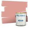 imagePRESTIGE Paints Interior Paint and Primer In One 1Gallon Flat Comparable Match of Valspar Cosmic PinkSalmon Run