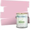 imagePRESTIGE Paints Interior Paint and Primer In One 1Gallon Flat Comparable Match of Valspar Cosmic PinkSavvy Pink