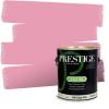 imagePRESTIGE Paints Interior Paint and Primer In One 1Gallon Flat Comparable Match of Valspar Cosmic PinkSecond Blush
