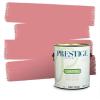 imagePRESTIGE Paints Interior Paint and Primer In One 1Gallon Flat Comparable Match of Valspar Cosmic PinkStrawberry Pink