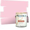 imagePRESTIGE Paints Interior Paint and Primer In One 1Gallon Flat Comparable Match of Valspar Cosmic PinkSweet Pink