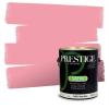 imagePRESTIGE Paints Interior Paint and Primer In One 1Gallon Flat Comparable Match of Valspar Cosmic PinkSweet Sixteen