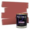 imagePRESTIGE Paints Interior Paint and Primer In One 1Gallon Flat Comparable Match of Valspar Cosmic PinkToasted Cranberry