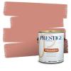 imagePRESTIGE Paints Interior Paint and Primer In One 1Gallon Flat Comparable Match of Valspar Cosmic PinkVintage Coral