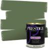 imagePRESTIGE Paints Interior Paint and Primer In One 1Gallon Satin Comparable Match of Sherwin Williams Kale GreenSW6439PCM
