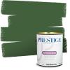 imagePRESTIGE Paints Interior Paint and Primer In One 1Gallon Satin Comparable Match of Sherwin Williams Kale GreenSW6446PCM
