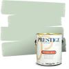 imagePRESTIGE Paints Interior Paint and Primer In One 1Gallon Satin Comparable Match of Sherwin Williams Kale GreenSW6449PCM