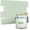 imagePRESTIGE Paints Interior Paint and Primer In One 1Gallon Satin Comparable Match of Sherwin Williams Kale GreenSW6449PCM