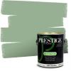 imagePRESTIGE Paints Interior Paint and Primer In One 1Gallon Satin Comparable Match of Sherwin Williams Kale GreenSW6451PCM