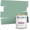 imagePRESTIGE Paints Interior Paint and Primer In One 1Gallon Satin Comparable Match of Sherwin Williams Kale GreenSW6458PCM