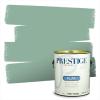 imagePRESTIGE Paints Interior Paint and Primer In One 1Gallon Satin Comparable Match of Sherwin Williams Kale GreenSW6458PCM