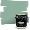 imagePRESTIGE Paints Interior Paint and Primer In One 1Gallon Satin Comparable Match of Sherwin Williams Kale GreenSW6458PCM