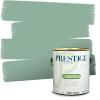 imagePRESTIGE Paints Interior Paint and Primer In One 1Gallon Satin Comparable Match of Sherwin Williams Kale GreenSW6458PCM