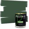 imagePRESTIGE Paints Interior Paint and Primer In One 1Gallon Satin Comparable Match of Sherwin Williams Kale GreenSW6461PCM