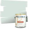imagePRESTIGE Paints Interior Paint and Primer In One 1Gallon Satin Comparable Match of Sherwin Williams Kale GreenSW6462PCM