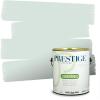imagePRESTIGE Paints Interior Paint and Primer In One 1Gallon Satin Comparable Match of Sherwin Williams Kale GreenSW6462PCM